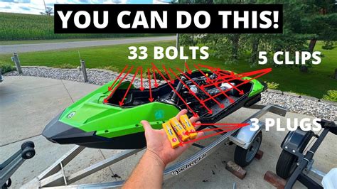 How To Change Plugs On Sea Doo Spark YouTube