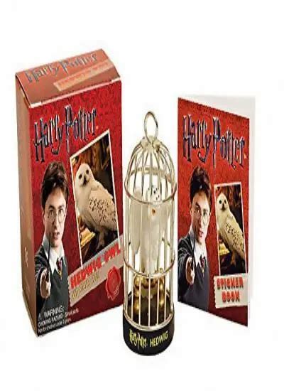 Harry Potter Hedwig Owl Kit And Sticker Book Miniature Editions