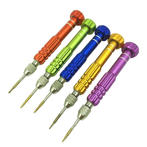 5 In 1 Screwdriver Cell Phones Opening Pry Repair Tool Kit Screwdrivers