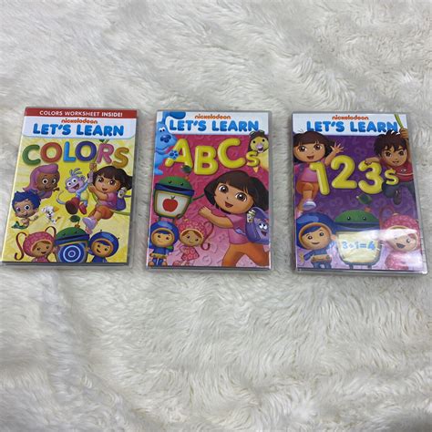 Nickelodeon Let's Learn DVD Bundle