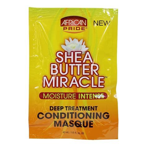 African Pride Shea Butter Miracle Deep Treatment Conditioning Masque 1