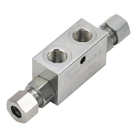 Y Dcrx Series Hydraulic Double Pilot Operated Check Valves F E R R O Hidrolik Pnömatik