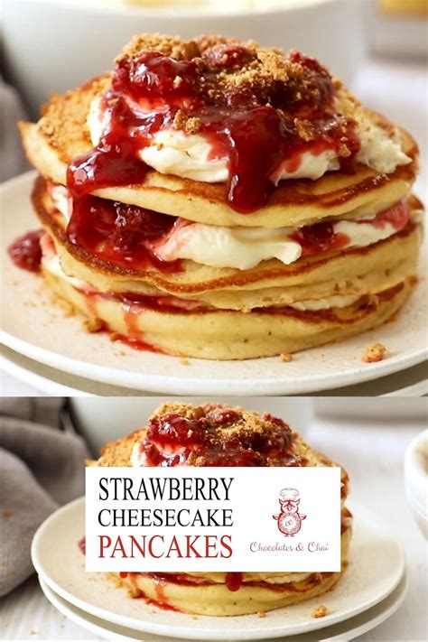 Strawberry Cheesecake Pancakes Artofit