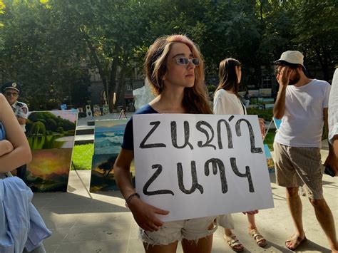 Yerevan Protesters Demand Armenia S Withdrawal From Csto