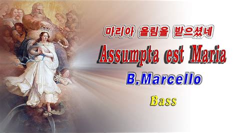 Assumpta Est Maria Marcello Bass YouTube