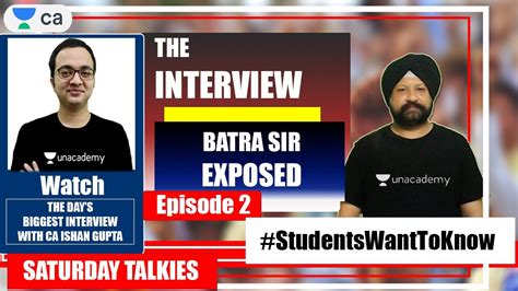 Saturday Night Talkies With Ishan Gupta Episode Unacademy Ca