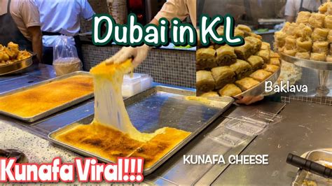 Review Kunafa Viral Pavilion Kl Sedap Youtube