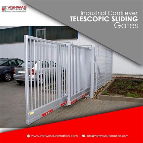 Mild Steel Automatic Telescopic Sliding Gate For Home 10 Feet At Best