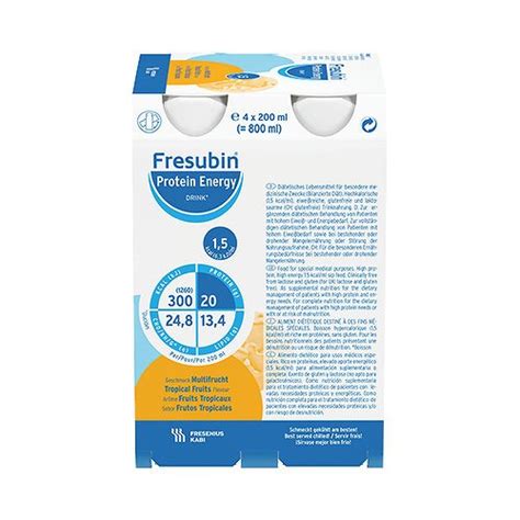 Buy Fresenius Kabi Fresubin Protein Energy Drink Multi Fruit Drinks