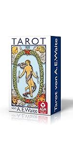 Premium Tarot Von A E Waite Deluxe Tarotkarten Im Deluxeformat