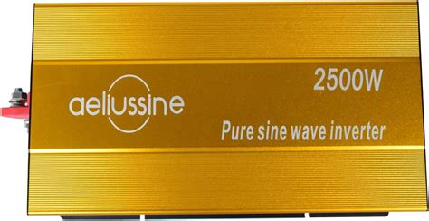 Amazon Aeliussine 2500W Pure Sine Wave Inverter 48V DC To 120V AC