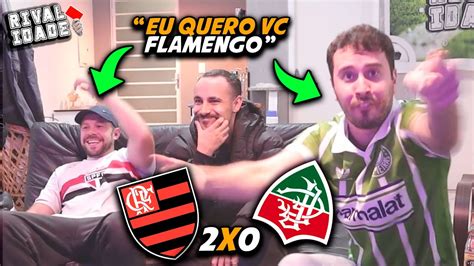 React Flamengo 2x0 Fluminense Melhores Momentos Gols Copa Do