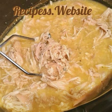 Shredded Chicken Gravy On Mashed Potatoes Recipes Website