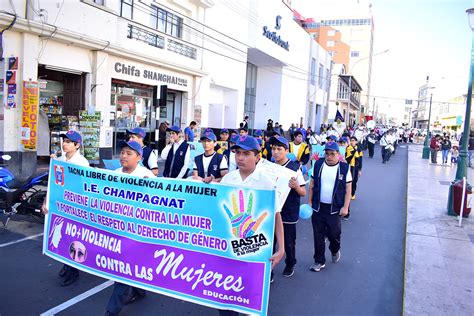 Cientos De Escolares Participaron De Marcha De Sensibilizaci N Contra