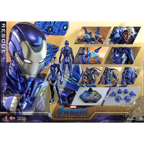 全新現貨 野獸國 Hot Toys MMS538D32 復仇者聯盟 小辣椒 鋼鐵人 救援裝甲 MMS538 蝦皮購物