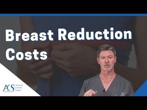 Plastic Surgeon Tells You What Breast Reduction Surgery Costs YouTube