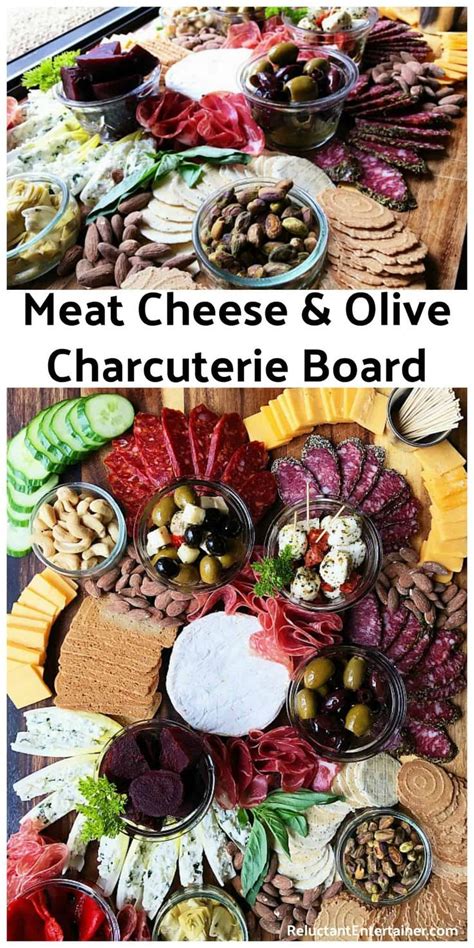 Meat Cheese Olive Charcuterie Board Recipe Meat And Cheese Charcuterie Board Meats