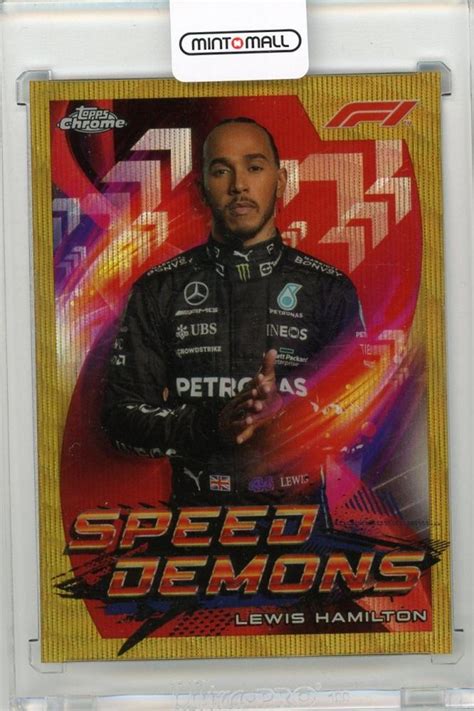 ミントモール MINT 新宿店 2022 TOPPS Chrome Formula 1 Speed Demons Gold Wave