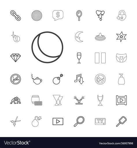 Shiny icons Royalty Free Vector Image - VectorStock