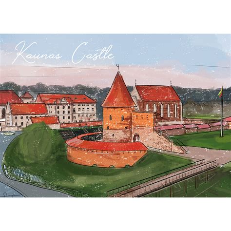 Kaunas Castle - EGGpostcards.com