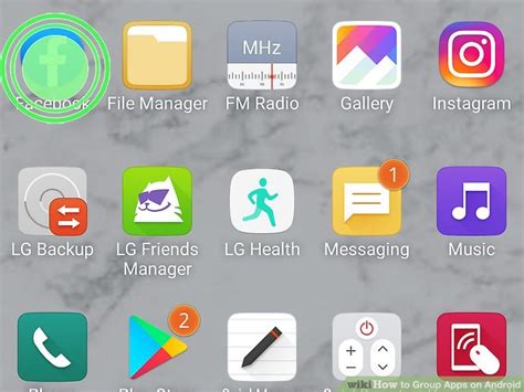 How To Group Apps On Android 9 Steps With Pictures Wikihow