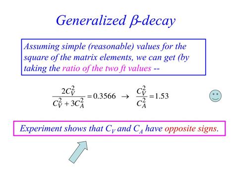 Ppt Parity Conservation In The Weak Beta Decay Interaction