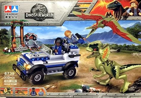 Jurassic World Park FIGURKA Dinozaur Karta Lego 8737410162