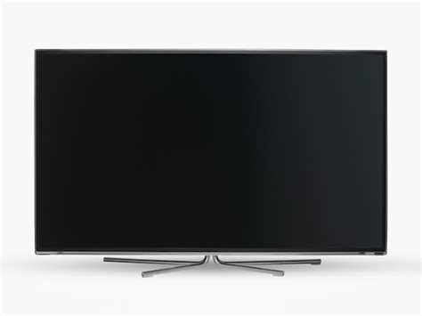 Primer Plano De Un Moderno Televisor Lcd De Pantalla Ancha Con Pantalla