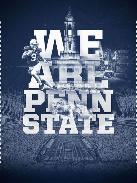 We Are Penn State Poster :: Behance