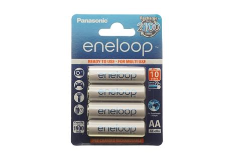 Eneloop Akku Mignon Aa Nimh Mit 1900mah 1 2volt Im 4er Pack