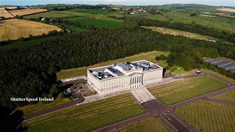 Aerial photo of Stormont Castle Parliament buildings Stormont Estate ...