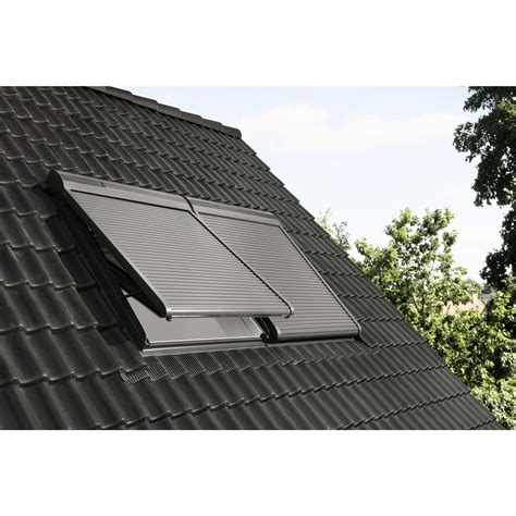 Velux Solar Rollladen Ssl Fk S Dunkelgrau F R Velux