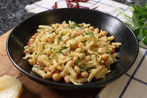 Pasta With Chickpeas Recipe White Sauce Version Pasquale Sciarappa Recipes