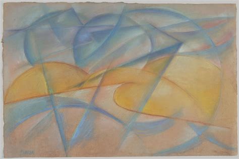 Giacomo Balla Linea Di Velocita Paesaggio Rumore