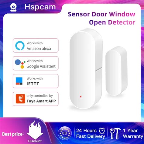 Smart WiFi Door Sensor Door Window Open Detector Home Security