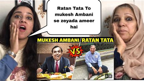 Mukesh Ambani Vs Ratan Tata Pakistani Reaction YouTube