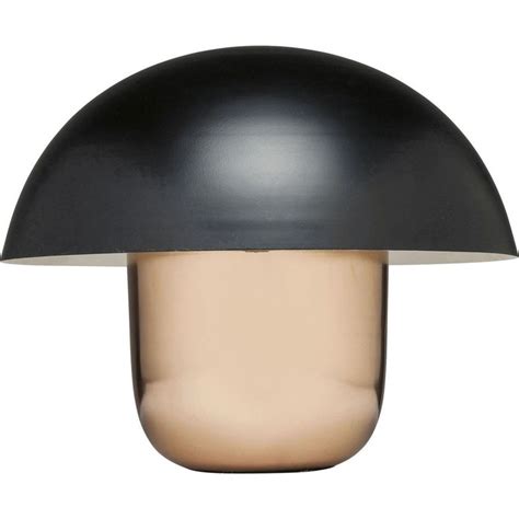 Lampe De Table Mushroom Noire Noir Kare Design La Redoute