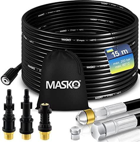 Masko D Bouche Canalisation Premium Kit Bars Sac Adaptateurs