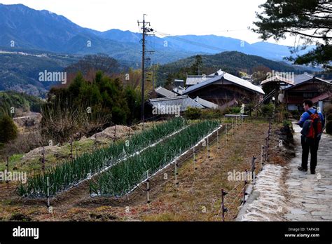 Magome Village Japan Stock Photo Alamy