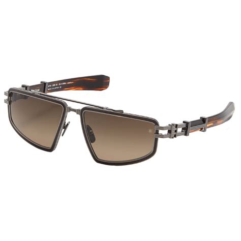 Balmain Titan Sunglasses Brown Balmain Eyewear Avvenice