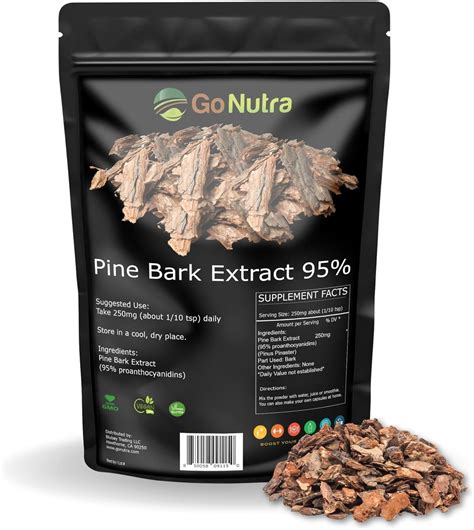 Amazon Go Nutra Pine Bark Extract Powder Standardized 95