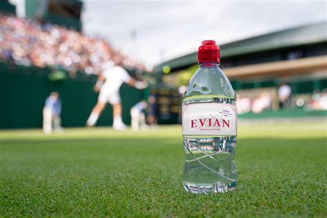 Evian Wimbledon Sponsorship Evian Evian Natural Mineral Water