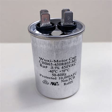 Cbb R M Uf Vac Capacitor Capacitor Industries