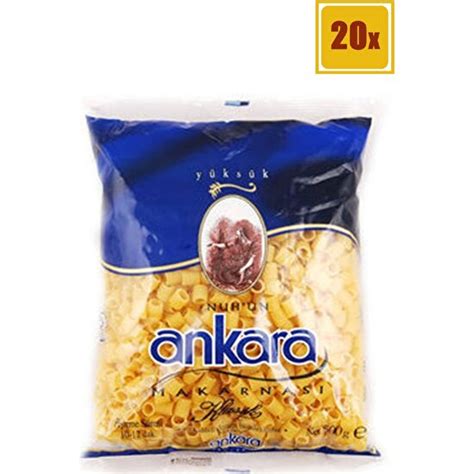 Nuh Ankara Yüksük Makarna 500 gr 20 li Set Fiyatı