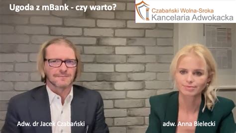 Webinarium 7 Ugoda Z MBank Czy Warto Kancelaria Adwokacka