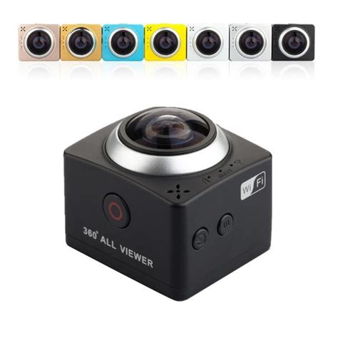 MARVUE S8 360 Degree Panoramic Camera Action Sports Camera WIFI 12MP 4K