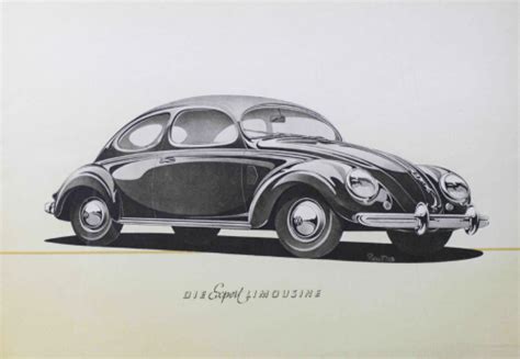 Thumbs Pro Design Is Fine Volkswagen Beetle Trade Catalogue