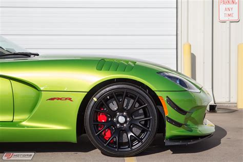 Used Dodge Viper Acr Extreme Snakeskin Green For Sale Special