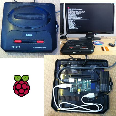 Raspberry Pi Sega Mega Drivegenesis Ii Case 4 Steps Instructables