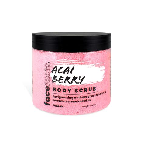 Face Facts Acai Berry Body Scrub